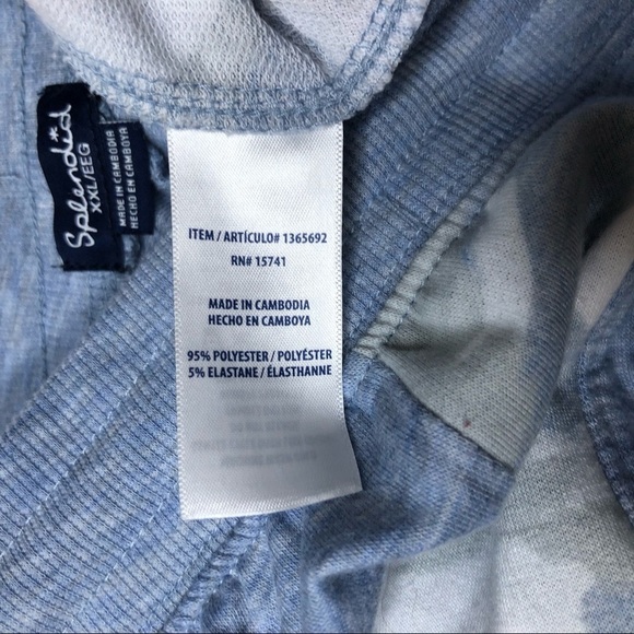 Splendid Jogger Sweatpants Heather Blue XXL - Picture 5 of 6